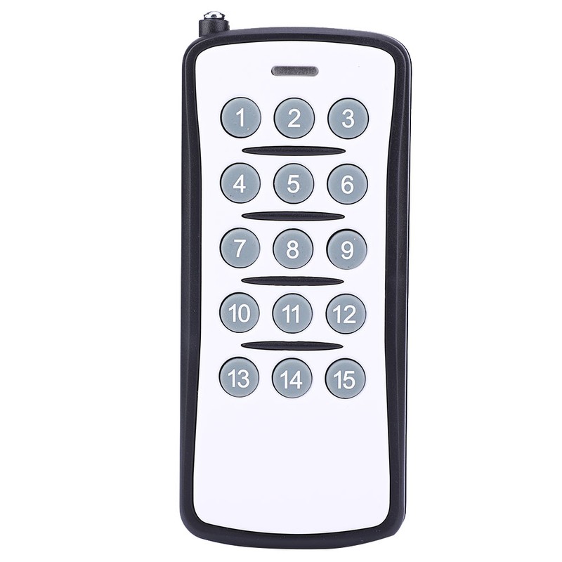 Wireless Remote Controller Switch Transmitter DC12V 15 Channel Relay Receiver