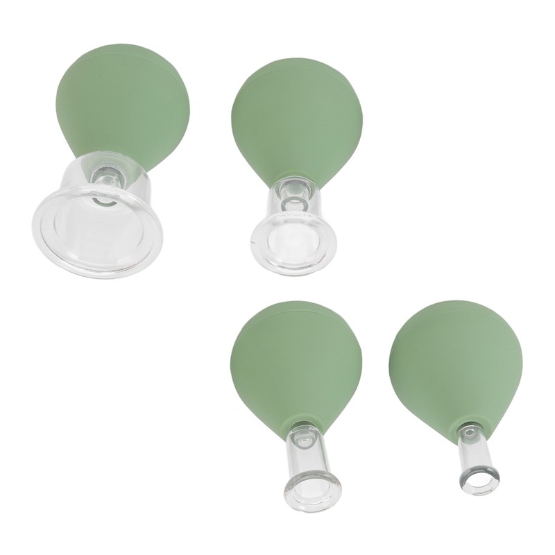 4Pcs Facial Cupping Therapy Set Help Sleep Tighten Skin Reduce