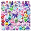 50pcs Fantasy Magic Potion Bottle Waterproof Decorative Sticker