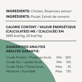 CRUMPS NATURALS Chicken Sprinkles 4.2oz, Dog Treats, Sprinkles, Toppers