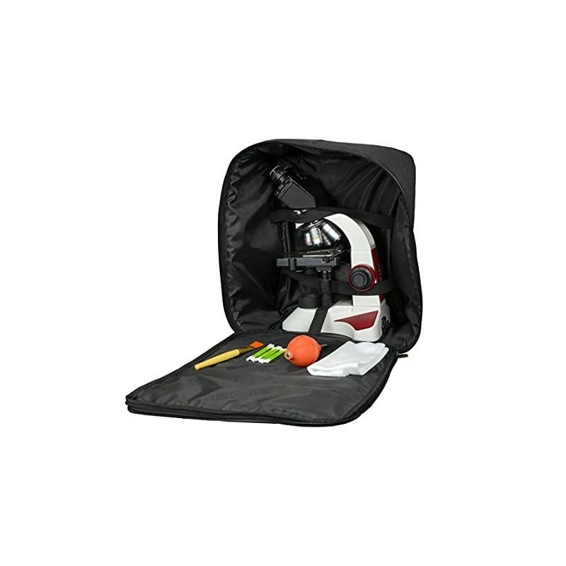 Sturdy Polyester Water Proof Microscope Carrying Bag with Front Pockets