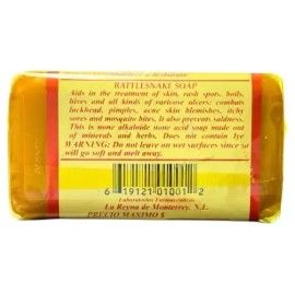 3 Jabones De Vibora Cascabel Artesanal Original Contra Acne                                                                                           