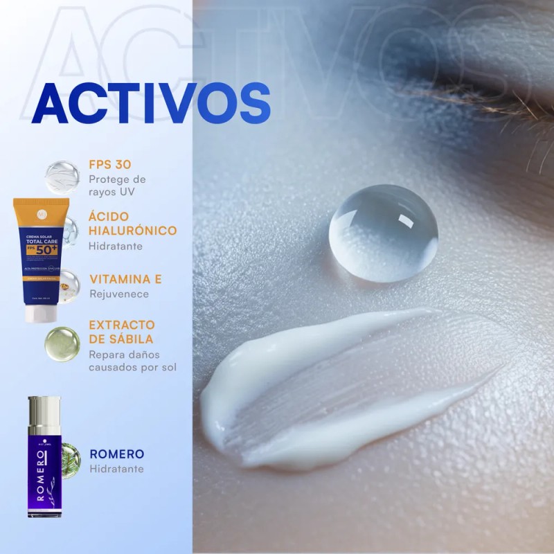 Mist Jewel Pack Crema Solar + Aceite De Romero Essentials