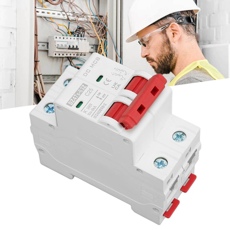DC Circuit Breaker Overload Protection Magnetic System PV Circuit Breaker