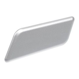 HEROFFIX Front Left Bumper Headlight Washer Nozzle Cover Cap No.86636AL080V2 Bumper Trim Nozzle Cover for Subaru Outback 2015-2017 Silver Tone Plastic 1 Pc