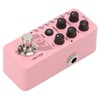 Digital Delay Pedal Metal Pink Guitar Looper Effect Pedals with