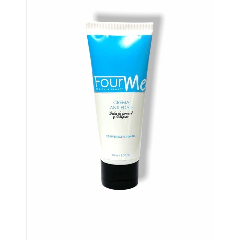 Crema anti-edad baba de caracol colágeno rejuvvenece e ilumina 3x1