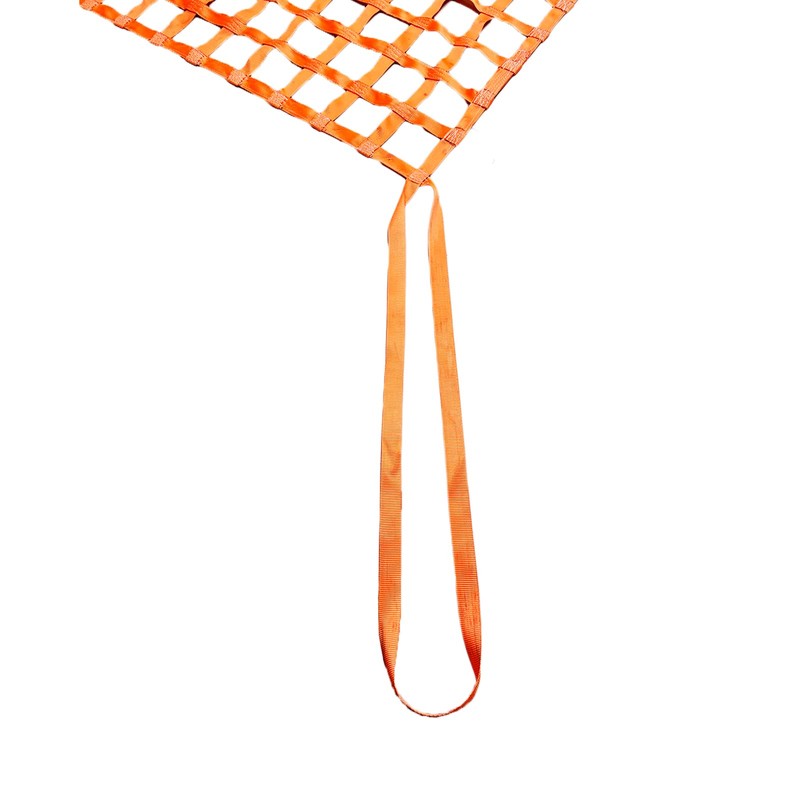 Safety Lifting Net Straps 2*2m 15cm Square Flat Nylon Sling