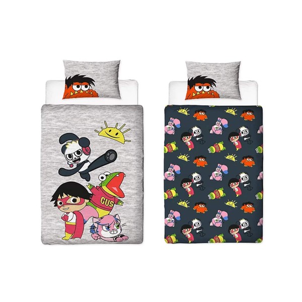 Ryans World Youtuber Single Duvet Cover | Reversible Two Sided