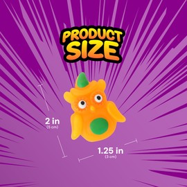 SQUOCHI Easter Mochi Squishy Toy 36pcs | Mini Squishy Toys in Easter Shapes | Perfect for Basket Fillers, Party Favors, Fidget, Stress Relief, Classroom Prizes, Goodie Bags, Easter Egg Hunt