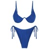 ZAFUL - Conjunto de bikini para mujer, de dos piezas,