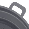 2 Pcs Silicone Air Cooker Pot With Handle Round Fryer