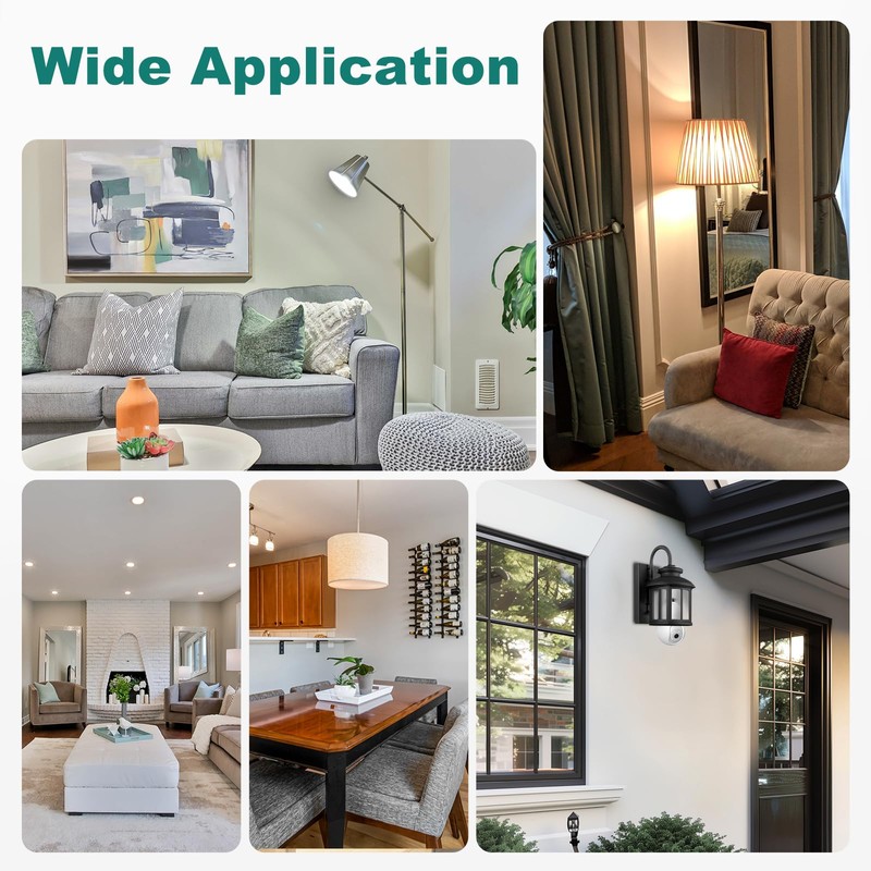 DiCUNO E26 to E26 Light Socket Extender, UL Listed, Heat-Resistant