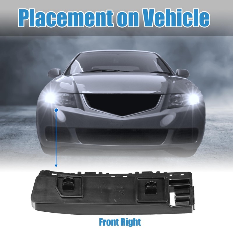 QUARKZMAN Bumper Bracket Front Right NR.71193-TL0-G00 for Acura TSX 09-14