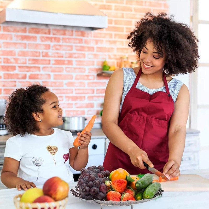 Zocy Steamer Basket, Stainless Steel Vegetable Steam Baskets for Steaming