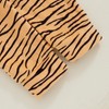 Licupiee Infant Boys Tiger Pants Set Striped Long Sleeve Hooded