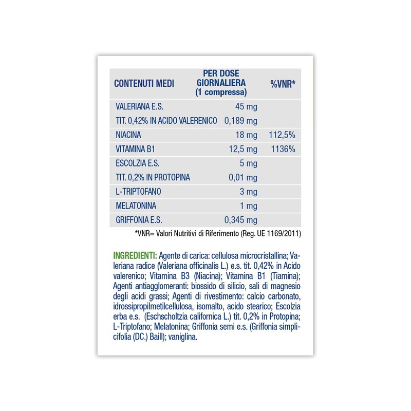Melatonina Act + Forte 5 Complex, Integratore Alimentare, 60 Compresse