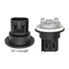 Weonaroll 2Pcs Parking Light Bulb Socket Front Rear Turn Signal