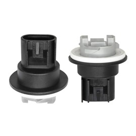 Weonaroll 2Pcs Parking Light Bulb Socket Front Rear Turn Signal Light Lamp Bulb Socket Fit for 2007-2017 Jeep Compass Patriot Replace# 645-504 68000686AA