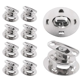 Roundsky 10 PCS Twist Lock Common Sense Fastener Metal Turn Buttons for Boats, Sailboats, RVs, Dinghies and Caravans