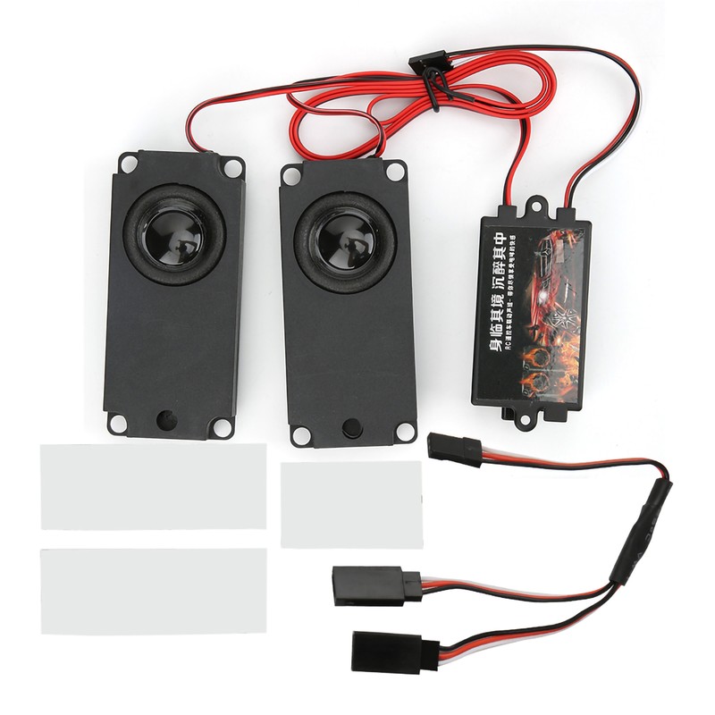 Engine Sound Effect Voice Simulator System for 94123 1/10 Scale