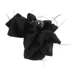 BESPORTBLE Large Plumage Bow Hair Claw Clip for Thick Hair for Women and Girls for Birthdays and Christmas Parties Sturdy and Stylish Design