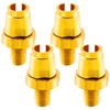 Alriedy Pack of 4 Brake Lever Adjustment Screw M7 Brake,