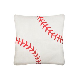 Sisadodo Minimalist Baseball-Themed Cushion Covers for Sports Lover Fan Soft Square Gaming Sports Cushion Cover for Baseball Teams Player Ball Games Decorative Pillow Case Pillowcases for Sofa Couch