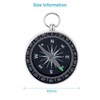 Demeras Pocket Compass Waterproof Compass Portable Survival Compass Outdoor Camping