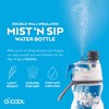 O2COOL ArcticSqueeze Insulated Mist 'N Sip Squeeze Bottle 20 oz.,