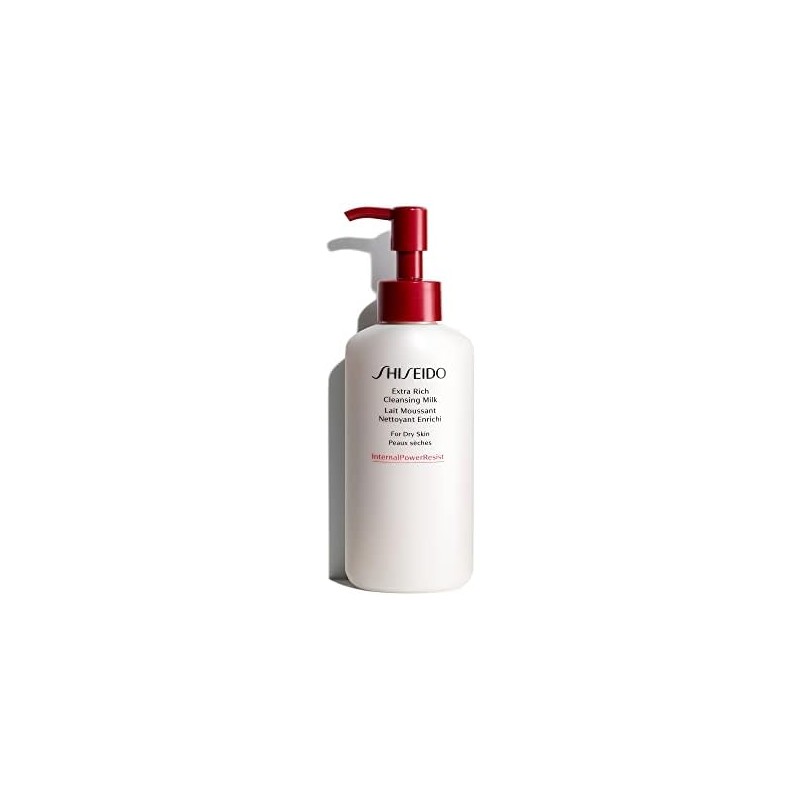 Shiseido Leche limpiadora extra rica para piel seca, 4.2 oz