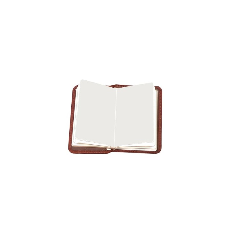 Scully Western Planner Leather Personal Weekly 2.75 x 4.25 Cognac