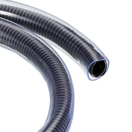 M METERXITY Clear Vinyl Hoses - PVC Hose Application for Water Transfer (18 mm ID 21 mm AD 3 ft)