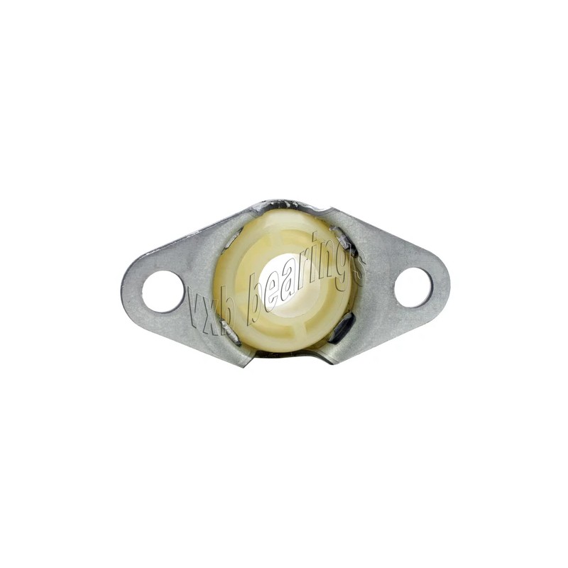 VXB 5/8" Miniature Side Flange Mounted Bearings Stamped Steel Plastic