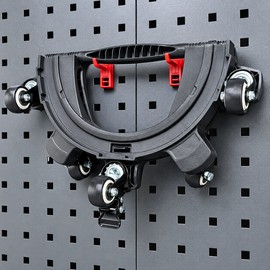 Rolling Bucket Dolly for Car Wash Use – 360° Swivel Wheel Base for Easy Garage and Detailing Work