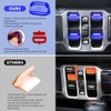 YPHUIKI YPHUIKI Upgraded Window Switch Button Covers for Jeep Wrangler