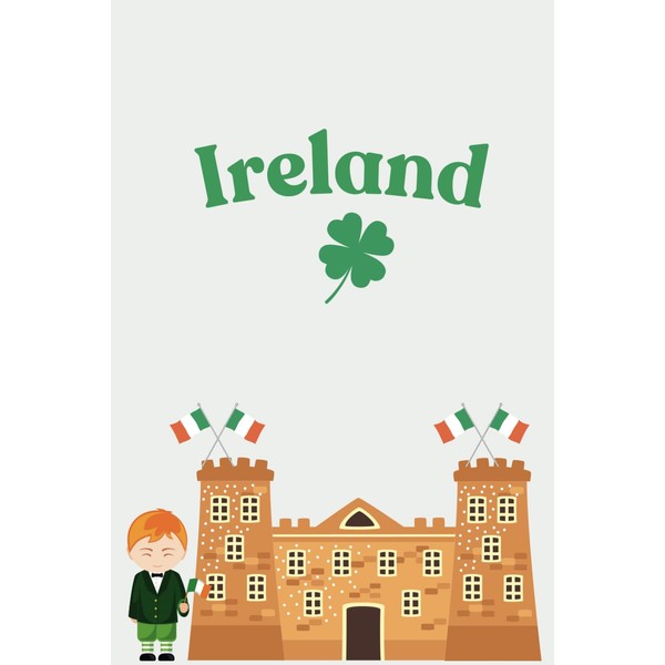 Ireland Journal Flag: Irish Folk Lined Notebook