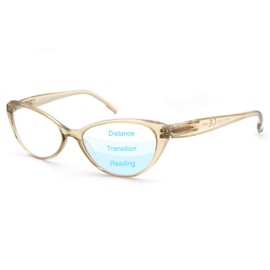 Progressive Multifocus Reading Glasses,Blue Light Blocking Readers Eyeglasses