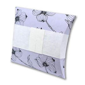 At Peace Memorials Journey Biodegradable Cremation Urn for Water/Earth Burial Adult 220 Cubic inches (Dogwood Lilac)