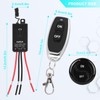 12 V Wireless Switch, 433 MHz Remote Control Switch with