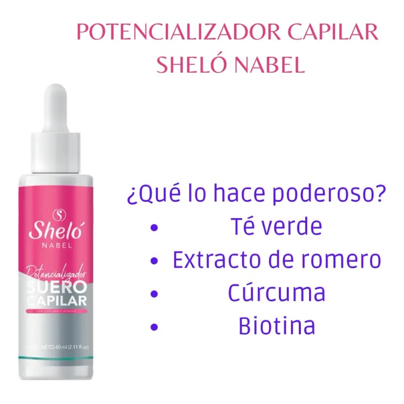 Potencializador Suero Capilar Fortalece Y Revitaliza Tu Pelo