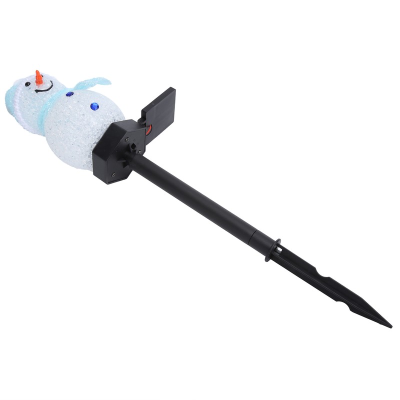 Snowman LED Lamp Landscape Garden Solar Lawn Christmas Cartoon Decorative