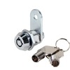 FJM Security 2400AS-KD Tubular Cam Lock with 5/8" Cylinder and