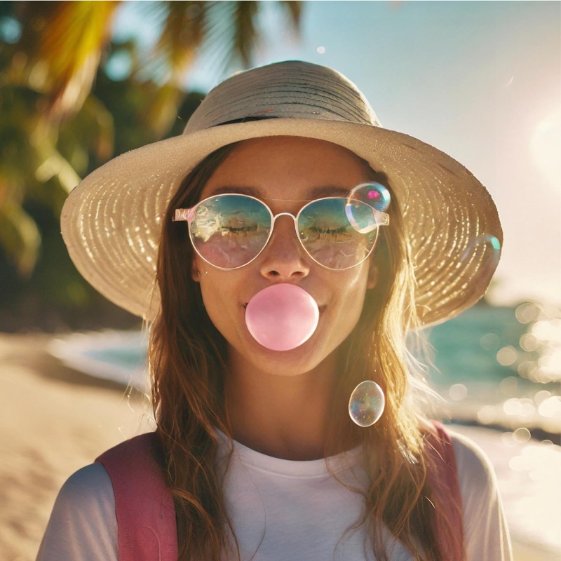 Bubble Jug | Tropical Fruit Bubble Gum | 90s Candy