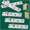 ANTEISI Invisible Cabinet Hinges180 Degrees Hidden Hinges for Cabinet Doors,Concealing