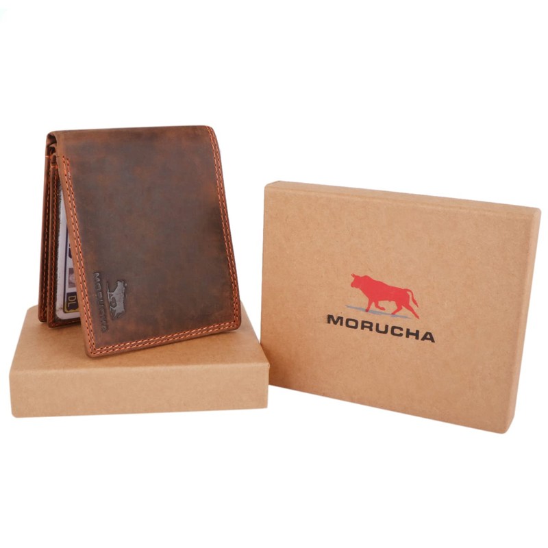 MORUCHA , Men's Wallet Brown One Size, brown