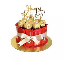 Hershey's Ferrero Rocher Hersheys Kitkat chocolate giftbox Birthday Cakebox Candy Gift box