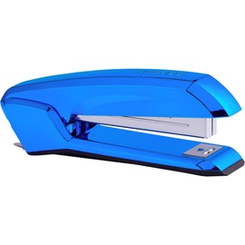 Bostitch Office Ascend 3 in 1 Stapler with Integrated Remover & Staple Storage, 20 Sheet Capacity, Metallic Blue