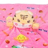 Stuffed Animal Security Blanket Soft Plush Cartoon Cute Tiger Security