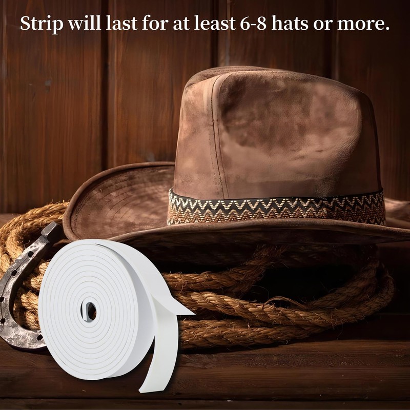 Mikzhskr Hat Tape Roll 80" Hats Size Reducer Insert Foam